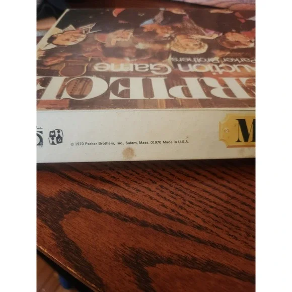 Masterpiece Art Auction Board Game Vintage 1970 Parker Brothers - Picture 3 of 9